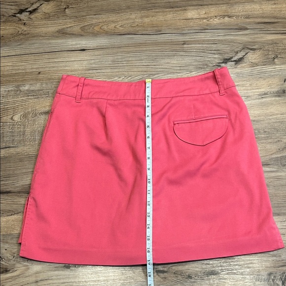 Izod C-Flex Coral/Melon Golf Skort - Picture 8 of 9